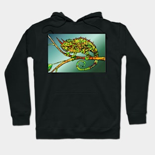 Steampunk Chameleon by BLZ Bob Hoodie